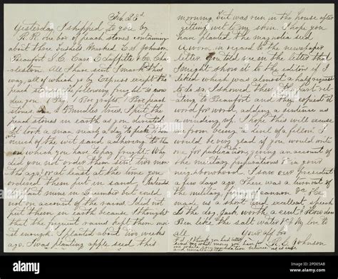 Letter from R. Cecil Johnson, Atlanta, to C. Smith Johnson. Liljenquist ...
