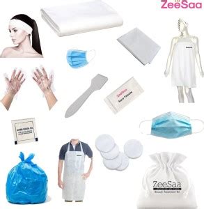 ZeeSaa Disposable Beauty Treatment - Salon Safety Kit Premium Price in ...