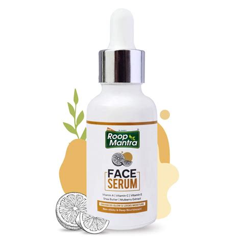 Roop Mantra Face Serum - Vitamin C Face Serum with Vitamin A & Vitamin ...