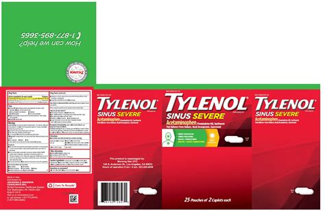 Tylenol ® Sinus Severe