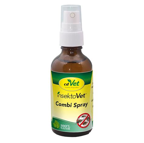 cdVet InsektoVet Combi Spray 50ml für Katzen Hunde und Pferde