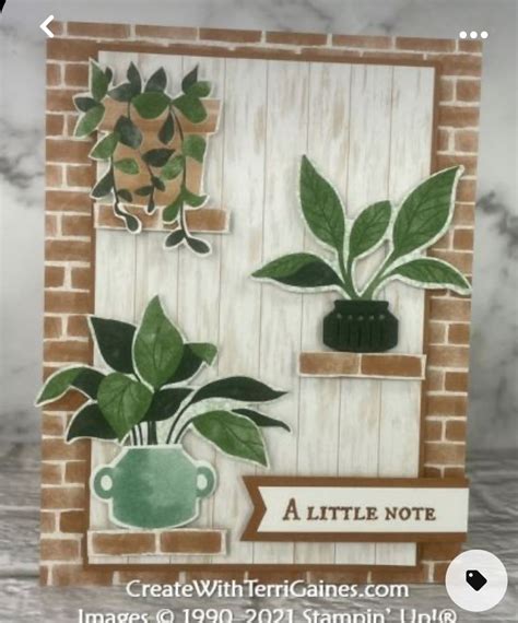Stampin’ up plentiful plants dear friend card – Artofit