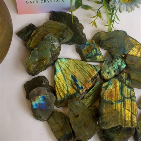 Gaea Crystals - Labradorite Raw Stones | Healing Stones