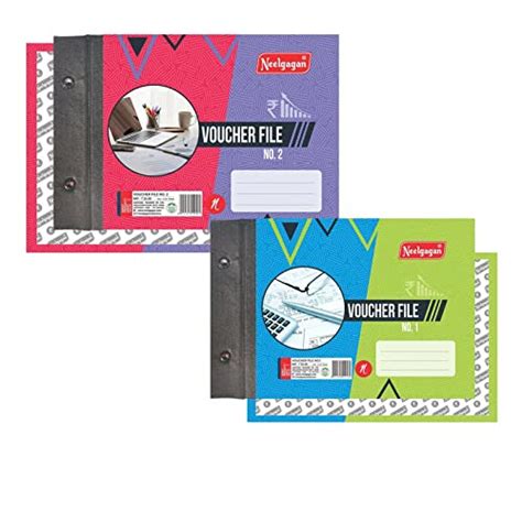 Neelgagan Office Voucher File Best for A5 Size Certificate and Document ...