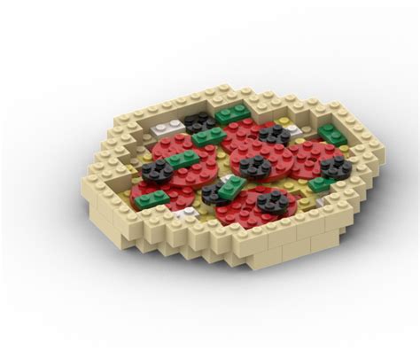 Image result for LEGO Pizza Tutorial Instuction
