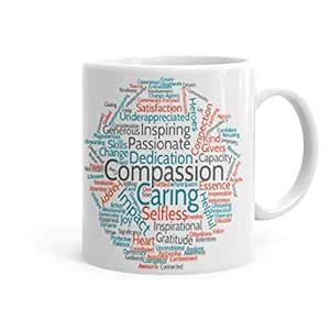 Buy Khakee Caring Selfless Inspiration Theme Ceramic Printed Tea and ...