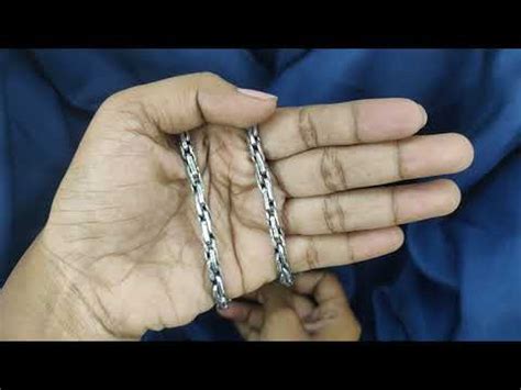 925 Silver Men Chain – Fashionable Gift at Best Price – P S Jewellery