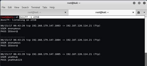 Sniff HTTPS/FTP Packets using SSLSTRIP and DSNIFF - ARP Spoofing MITM ...