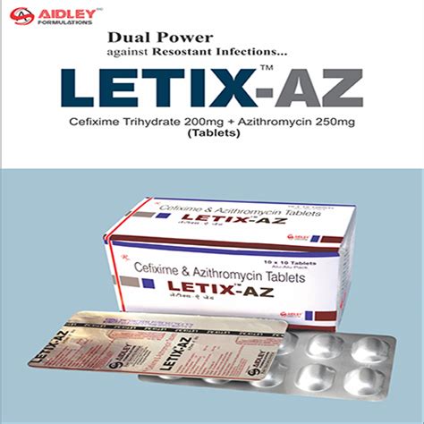 LETIX-AZ Tablets SANIFY HEALTHCARE PVT. LTD.
