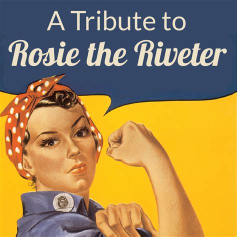 Rosie The Riveter Poster