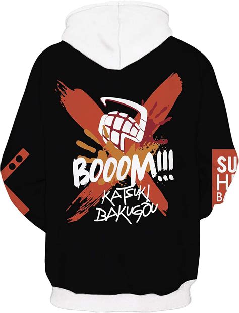 DENCTORAM Anime MHA Bakugo Cosplay Hoodie - Battle Suit India | Ubuy