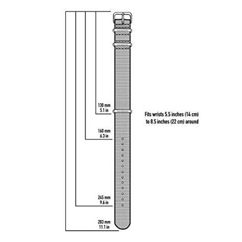 Archer Watch Straps | Nylon NATO Straps | Choice of Color and Size ...