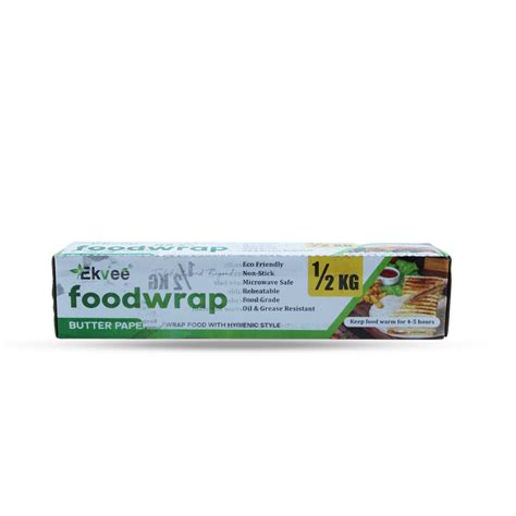 Eco-Friendly Food Wrap | Biodegradable Butter Paper & Foil – Ekvee