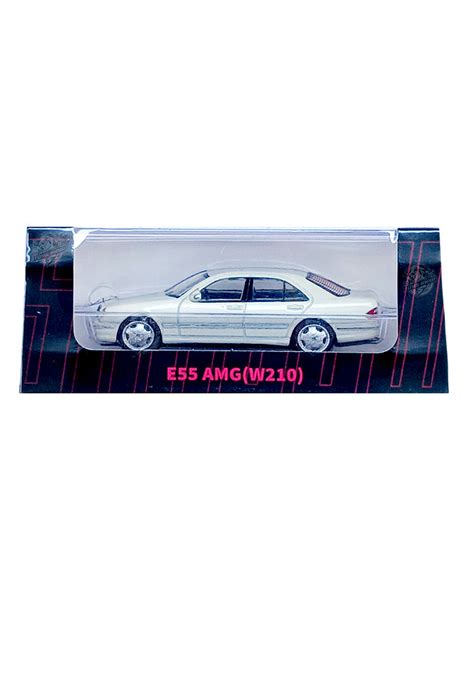 EXCLUSIVES Shadow Mercedes-Benz E55 AMG (W210) - White (Scale 1:64 ...
