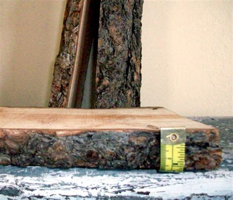 Rustic Log Shelf 的图像结果