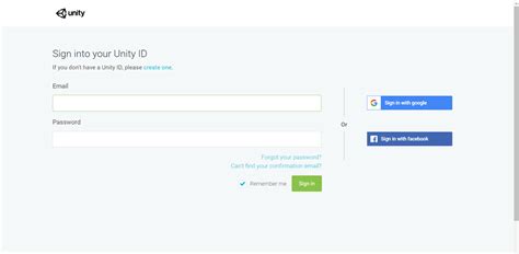 How to Create Unity Account 的图像结果