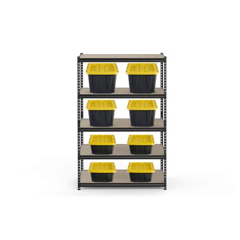 Shop Project Source Heavy Duty Particleboard Utility Shelving and ...