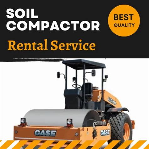 Soil Compactor Rental Services | Accura Infra