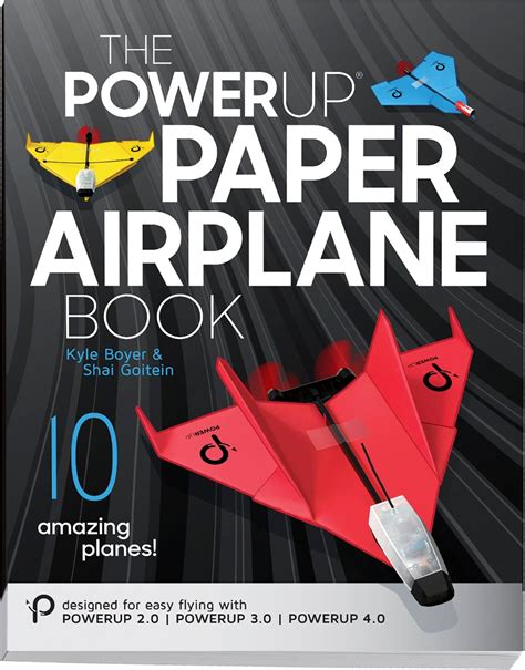 POWERUP Paper Airplane Book - Lucky Duck Toys