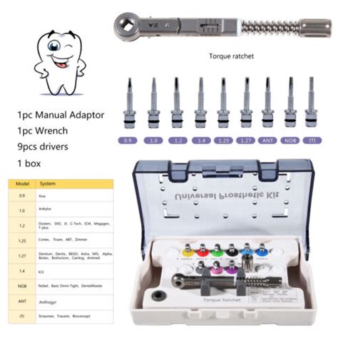 Dental Implant Torque Wrench Screwdriver Prosthetic India | Ubuy