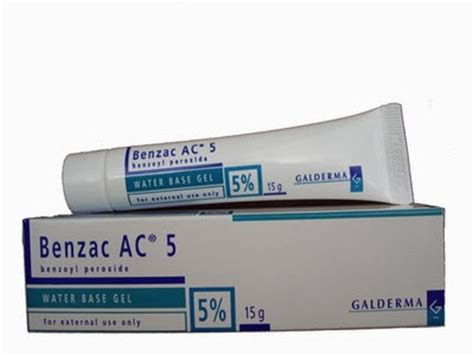 BENZAC Gel 15g-Acne vulgaris where comedones, India | Ubuy