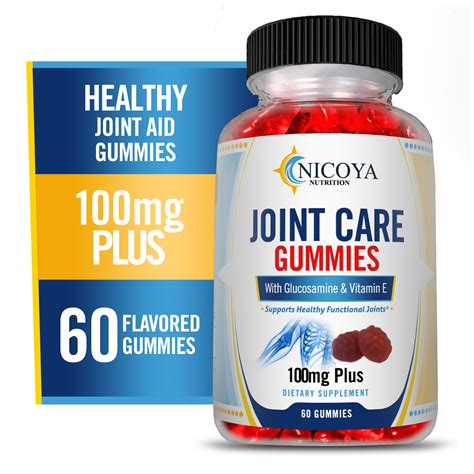 Joint Care Gummies – Nicyoa Nutrition | Health and Wellness Vitamin Supplements