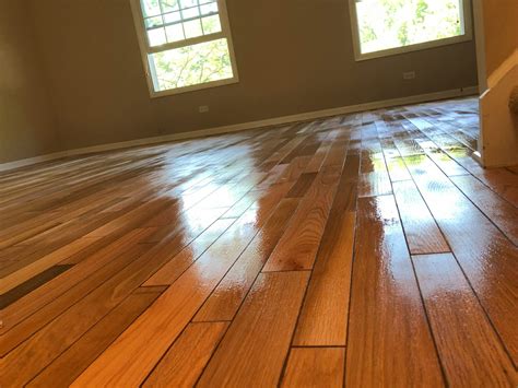 Refinishing Engineered Wood With Natural Finish - Northbrook
