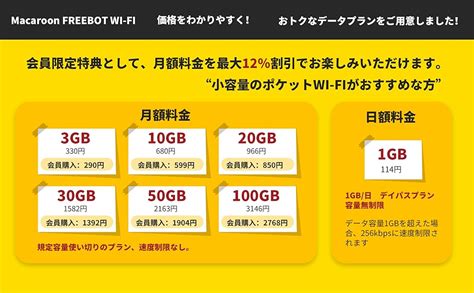 Amazon.co.jp: Macaroon FREEBOT SE01 ポケットwifi simフリー モバイルルーター WI-FI ルーター ...