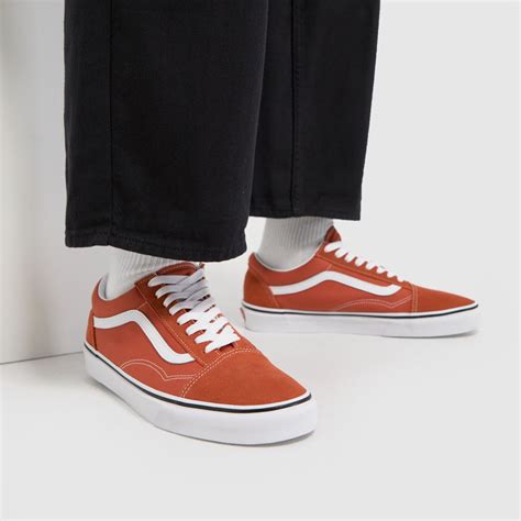 Orange and grey vans online