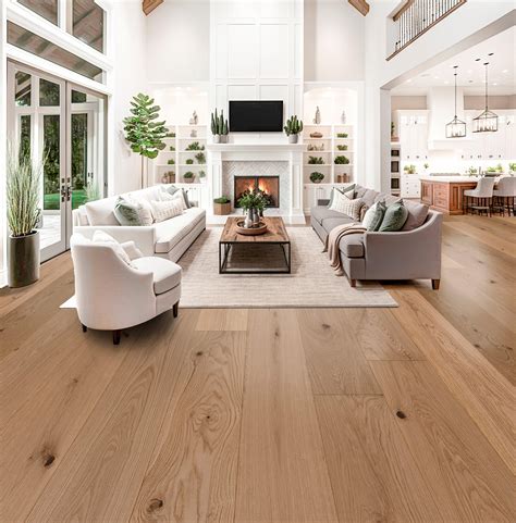 White Hardwood Flooring