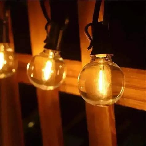 Decorative light bulbs | Solar G40 fancy outdoor string led lights ...