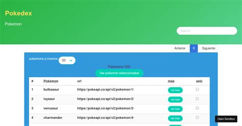 Image result for Pokeapi HTML