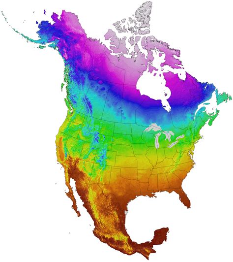 Deciphering North America’s Climate: A Visual Guide To The Continent’s Diverse Weather Patterns ...
