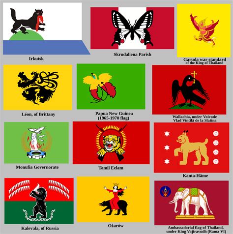 Country Flag Animal