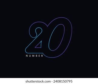 Image result for 0 Number Neon Sign