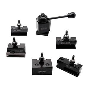 BestParts 6Pcs OXA 250-000 Wedge Type Quick Change Tool Post Set, Tool ...