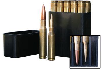MTM Slip-top Ammo Box for 50 BMG and .416 Barrett Holds 10 Rounds Black ...