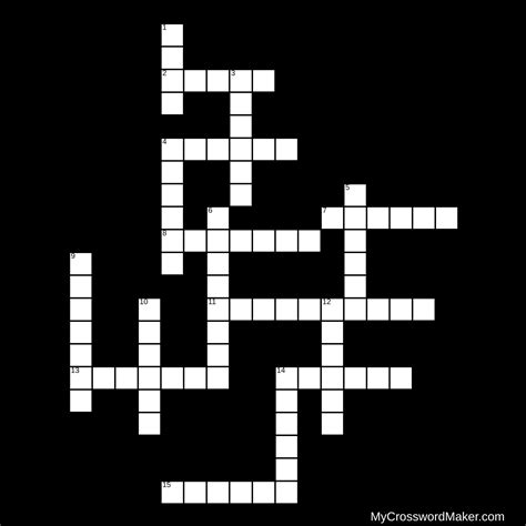 Commonly Confused Words: A - Crossword Puzzle