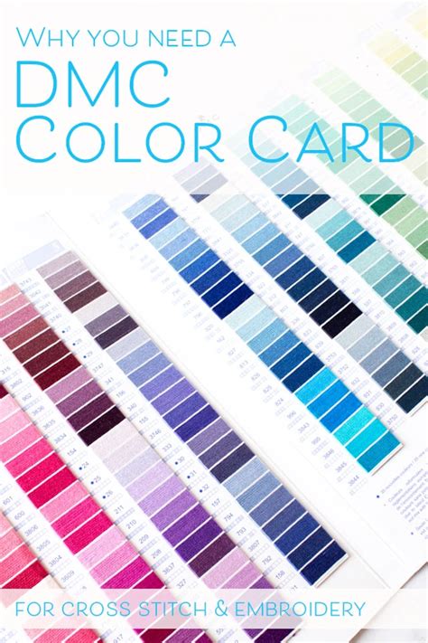 Image result for DMC Floss Color Card