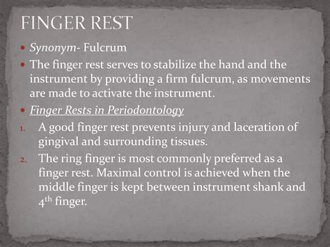 Principles of periodontal instrumentation [autosaved] | PPTX