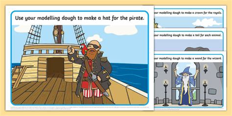 Library-Themed Modelling Dough Mats - EYLF Resources