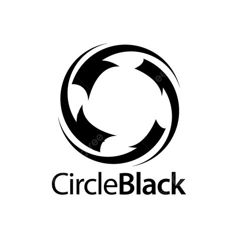 Black Circle In A Circle Logo