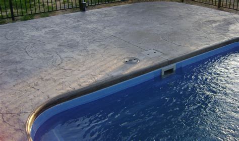 Pool Deck Pavers Vs Stamped Concrete | Home Design Ideas
