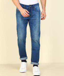 FLYING MACHINE Slim Men Blue Jeans - Buy FLYING MACHINE Slim Men Blue ...