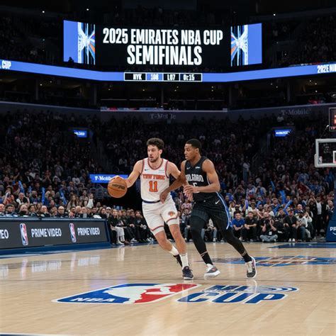 Knicks Punch Ticket to NBA Cup Finals with 132-120 Victory over Magic