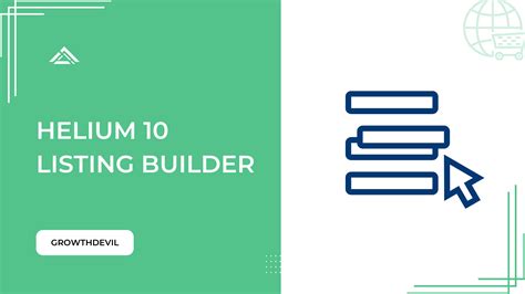 Helium 10 Listing Builder — Features & Usage Guide