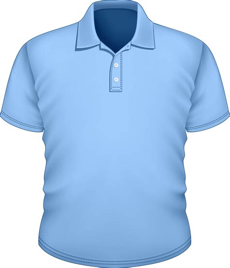 Download Light Blue Polo Shirt Mockup | Wallpapers.com