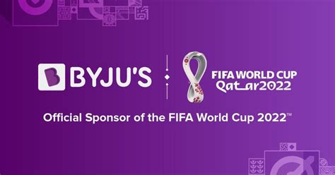 Fifa World Cup: Byju’s named official sponsor for Qatar 2022