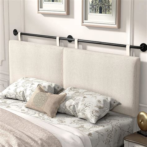 Amazon.com: HouseMila Headboard for King Size Bed, Wall Mounted ...