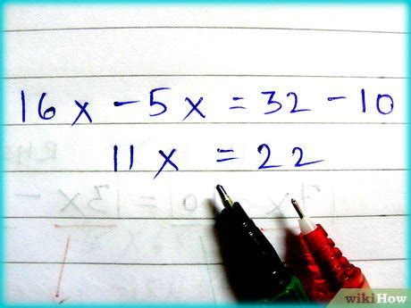 Solving Simple Linear Equations 的图像结果